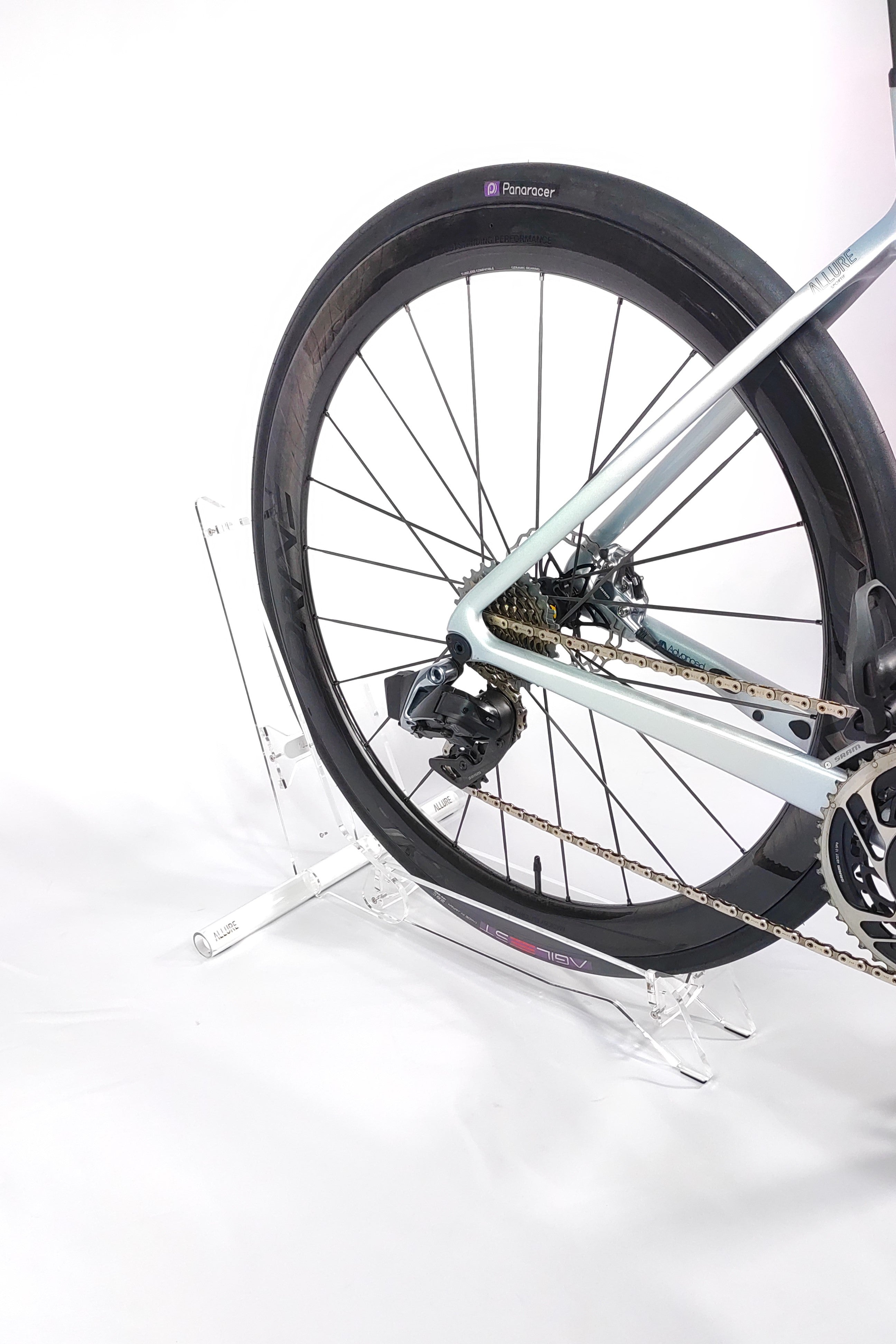 Ultimate Bike Floor Stand - Pearl White