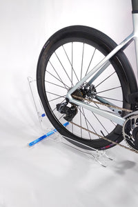 Ultimate Bike Floor Stand - Anodised Blue