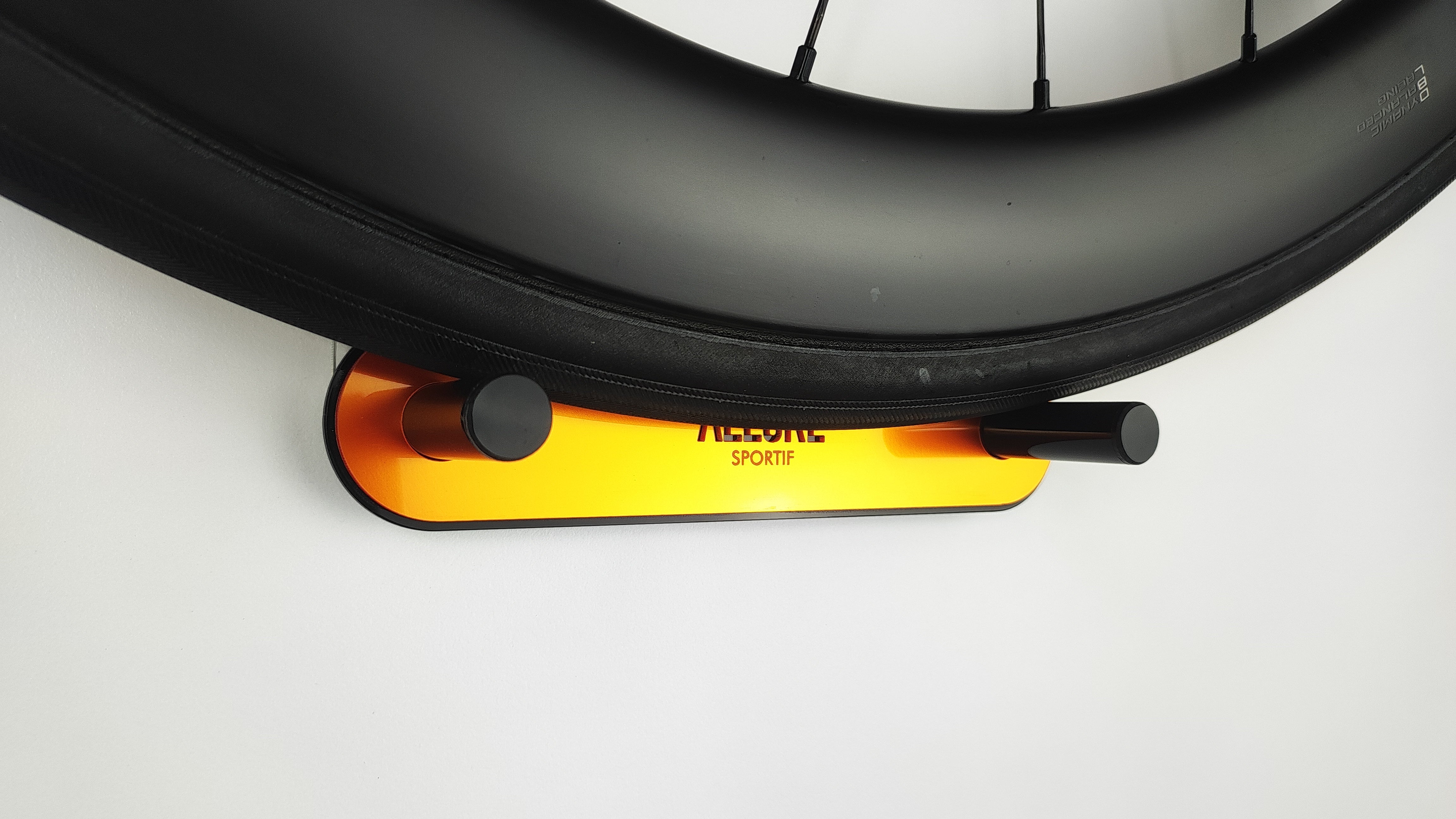 Ultimate Bike Wall Hanger - Anodized Orange