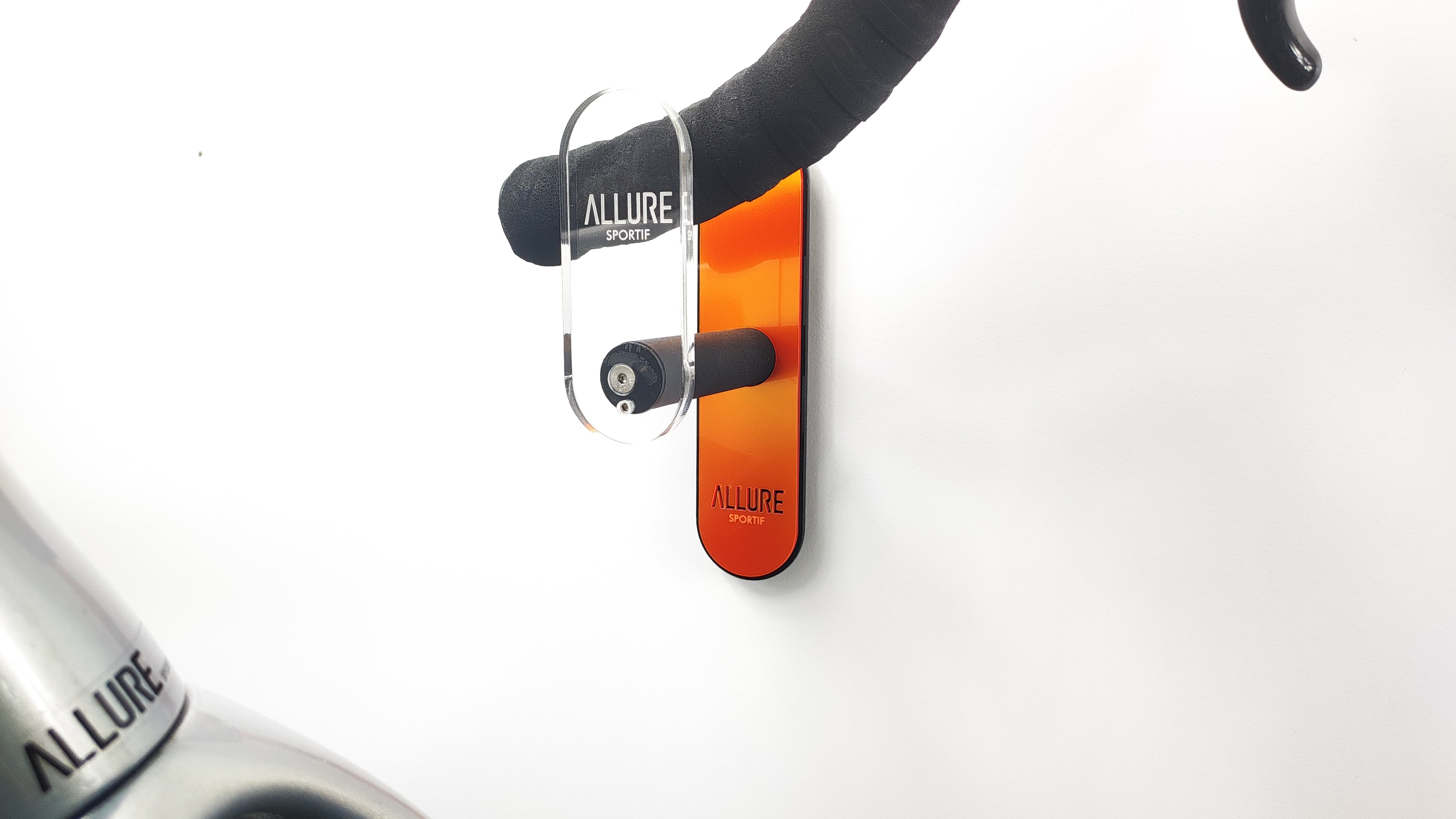 Ultimate Bike Wall Hanger - Anodized Orange