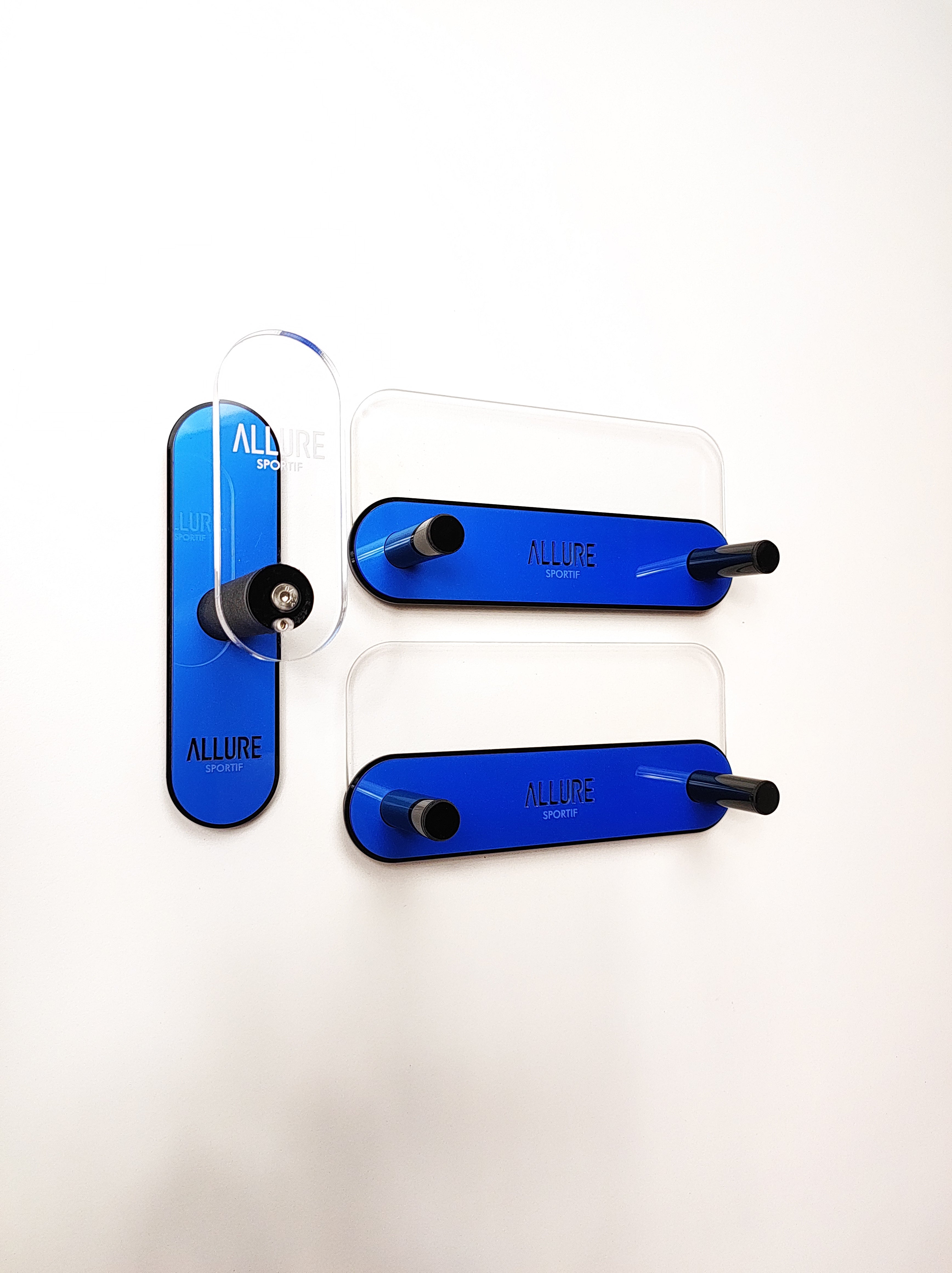 Ultimate Bike Wall Hanger - Anodised Blue